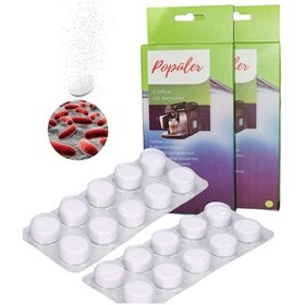 Resim Kahve Espresso Makineleri Kireç, Yağ Sökücü Temizleme Tableti - 2 