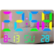 Resim Xixi Shop Büyük 3D Çerçevesiz Duvar Saati Sessiz Ayarlanabilir Boyutlu (Yurt Dışından) 