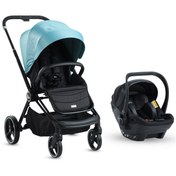 Resim Kraft Mika (Mila) Travel Sistem Bebek Arabası Yeşil Siyah-Yeşil 