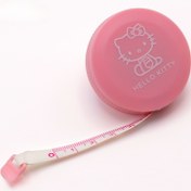 Resim Sanrio için for hello kitty Taşınabilir Ölçü Aleti - Sevimli Pembe Renkli İkonik Karakter Tasarımı, 150 Cm/59 İnçe Kadar Ölçüm Yapma - Bel, Göğüs, Kalça ve Kumaş Kesme İçin Mükemmel - İki Renk Seçeneği Mevcut, İdeal Bir Hediye. 