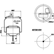 Resim E.6290-c01 Pistonlu Körük Stralis Ön Sol 