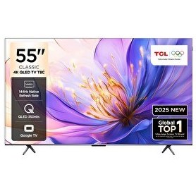 Resim TCL 55T8CGTV 55" 139 Ekran 4K QLED 144 Hz Google TV 