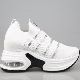 Resim GUJA 24y300-4 Dolgu Topuk Beyaz Kadın Sneakers 