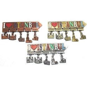 Resim İstanbul Temalı Metal Magnet Spr3343 