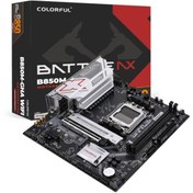 Resim Colorful BATTLE-AX B850M-GHA WIFI V14 DDR5 7600MHz mATX AM5 Gaming (Oyuncu) Anakart 