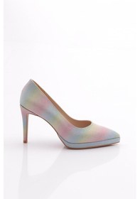 Resim Dgn 107 Kadin Topuklu Abiye Ayakkabi 107-2489-R8162 