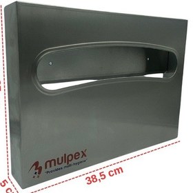 Resim Mulpex 304 Kalite Paslanmaz Klozet Kapak Örtüsü Dispenseri 