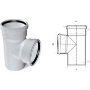 Resim Fırat Pvc Te Çatal 70X50 