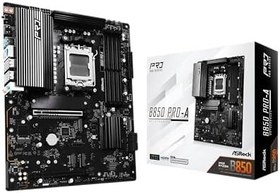 Resim ASRock B850 Pro-A ATX Anakart, AMD AM5 Ryzen 9000 & 8000, DDR5, 4x M.2 SSD, 4k 120Hz, AMD Expo 