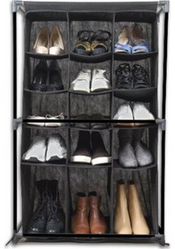 Resim Ghita 15 Bölmeli Kumaş Ayakkabı Dolabı Diğer 