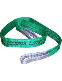 Resim Ege Çelik Halat Polyester Sapan Bez Sapan 2 Ton 6 Metre 