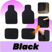 Resim Honeybeeshop Siyah Byd Seal 06 Gt Zemin Matı Ağır Hizmet Kaymaz Tutuş Kolay Temizleme 