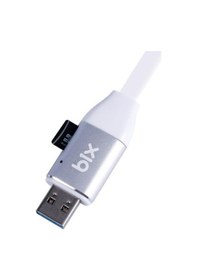 Resim Bix IData Pro Micro Sd Kart Okuyuculu Apple iPhone Uyumlu Şarj Kablosu (514862085) 