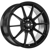 Resim Emr -S1042-132 8.0x18" -5x112 ET45 73.1 Glossy Black Jant (4 Adet) 