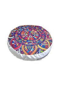 Resim Zafu Karabuğday Dolgulu Meditasyon Minderi Mandala 2024-1m Mor 