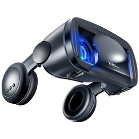 Resim Tongxida Vrg Pro Plus 3d Vr Kulaklık Kaskı 5-7 Inç Sanal Gerçeklik Gözlüğü Telefon İçin 