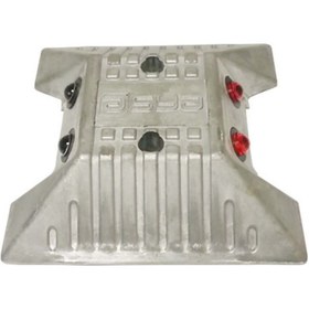 Resim İleri Trafik Metal Yol Butonu 12x12x2,8 cm 