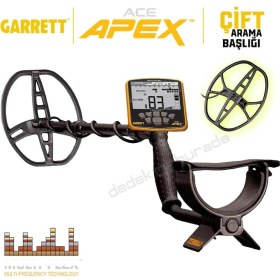Resim Garrett Ace Apex Dedektör Çift Başlıklı 