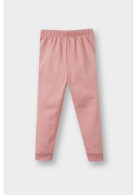 Resim Defacto Kız Bebek 2li Takım İçi Yumuşak Tüylü Baskılı Sweatshirt Eşofman Altı E8995a525aupn111 Pembe 