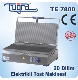 Resim Tuğra Sanayi 20 Dilim Döküm Tost Makinesi 