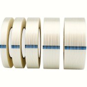 Resim 1cm/2cm/3cm/4cm/5cm Farklı Özelliklerde 25m Güçlü Çizgili Fiber Bant, Lityum Pil Sızdırmazlığı, Elektrik Tamirleri, Ambalajlama ve DIY Projeleri için Uygun 