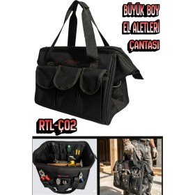 Resim Retools Rtl-Ç02 Büyük Boy El Aletleri Çantası 