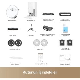 Resim Dreame AE Robot Süpürge Beyaz 