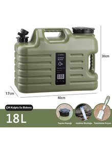 Resim Madfox Galon Air PE Musluklu Su Bidonu 18 Litre 