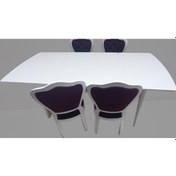 Resim Masa Sandalye Takımı Kayın Ahşap Model Sandalye Suntalam Açıl Masa El yapımı 