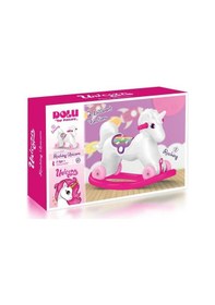 Resim Dolu Unicorn Sallanan Tekerlekli At 2509 