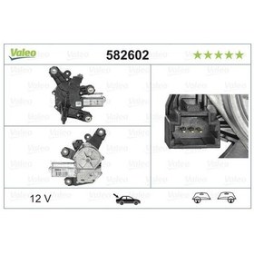 Resim VALEO 582602 SİLECEK MOTORU ARKA CLIO IV 12- . CAPTU 