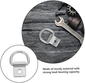 Resim Ağır Hizmet d Şekilli Bağlama Halkası Araç Kamyon Ve Römork İçin Bağlama Ankrajı Güvenli Taşıma Ve Depolama Çözümü Amaçlı Kullanım 