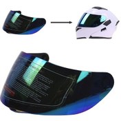 Resim Motorcycle Kask Anti-çizik Güneş Gözlüğü - K3sv K5 Uyumlu, Uv Koruma, Renk Seçenekli Gümüş, Renkli, Çay, Şeffaf Colorful Colorful 