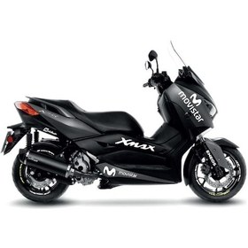 Resim Yamaha Xmax Movıstar Sticker Etiket Modeli 