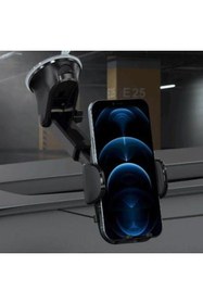 Resim CAR 360° Dönebilir Mobil Telefon Araç İçi Tutucu - Güçlü Silikon Vantuz - Oto Aksesuar Ürünü 