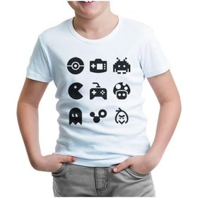 Resim Lord Tshirt Oyun Logo - 90'S Beyaz Çocuk Tshirt 