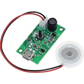 Resim Alkatronik-Micro Usb Ultrasonik Nem Üretici Devre + Seramik Disk Transducer 