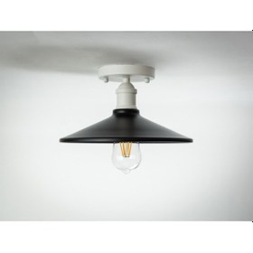 Resim Riolight Retro Tekli Metal Plofonyer Avize Şapka Çapı: 28Cm (538285017) 