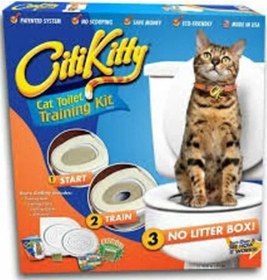 Resim Petzoom CitiKitty Kedi Tuvalet Eğitim ve Alıştırma Seti 