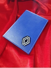 Resim ATTA PAZARLAMA Deri Mavi Dikişli Ruhsat Kılıfı Kabı Cüzdanı Ruhsatlık 