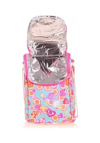 Resim Kaukko Kids Beslenme Çantası Aynalı Nakışlı Sweet L7139 