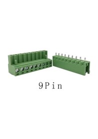 Resim 9 Pin 5.08mm Geçmeli 180c Takım Klemens 