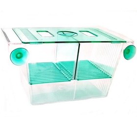 Resim Kardelen İki Bölmeli Büyük Akvaryum Balık Yavruluk 20 x 10 x 10 CM 