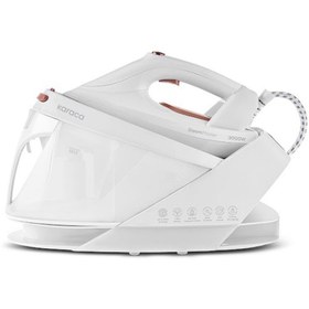 Resim Karaca Vantuz Steammaster Buhar Kazanlı Ütü White Rose 3000 W 