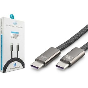 Resim Subzero Cl52 Metal Başlık Hasır 6a Type-c Hızlı Şarj Data Kablosu 1mt 