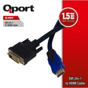 Resim QPORT Q-HDV DVI TO HDMI 24+1 CONVERTER ÇEVİRİCİ QPORT Q-HDV DVI TO HDMI 24+1 CONVERTER ÇEVİRİCİ