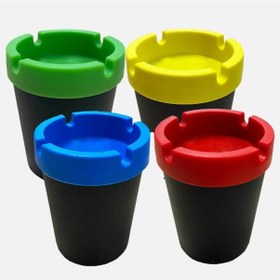 Resim Büro Ev Ofis Dekoru İçin Dumansız Kova Küllük 