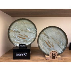 Resim 6 Lı 27 Cm Düz Tabak / Yemek Tabağı / Ana Yemek Tabağı / Servis Tabağı / Sunum Tabağı Madera Mint Go Diğer 