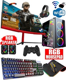 Resim DMC N36x (PUBG,GTA 5) I5-2400,16gb,256gb Ssd,500gb Hdd,gtx1050ti,23,8 Oyuncu Masaüstü Bilgisayarı 