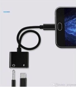 Resim Samsung Galaxy S9 Plus Type-C Kulaklık Şarj Kiti Aynı Anda 3.5 